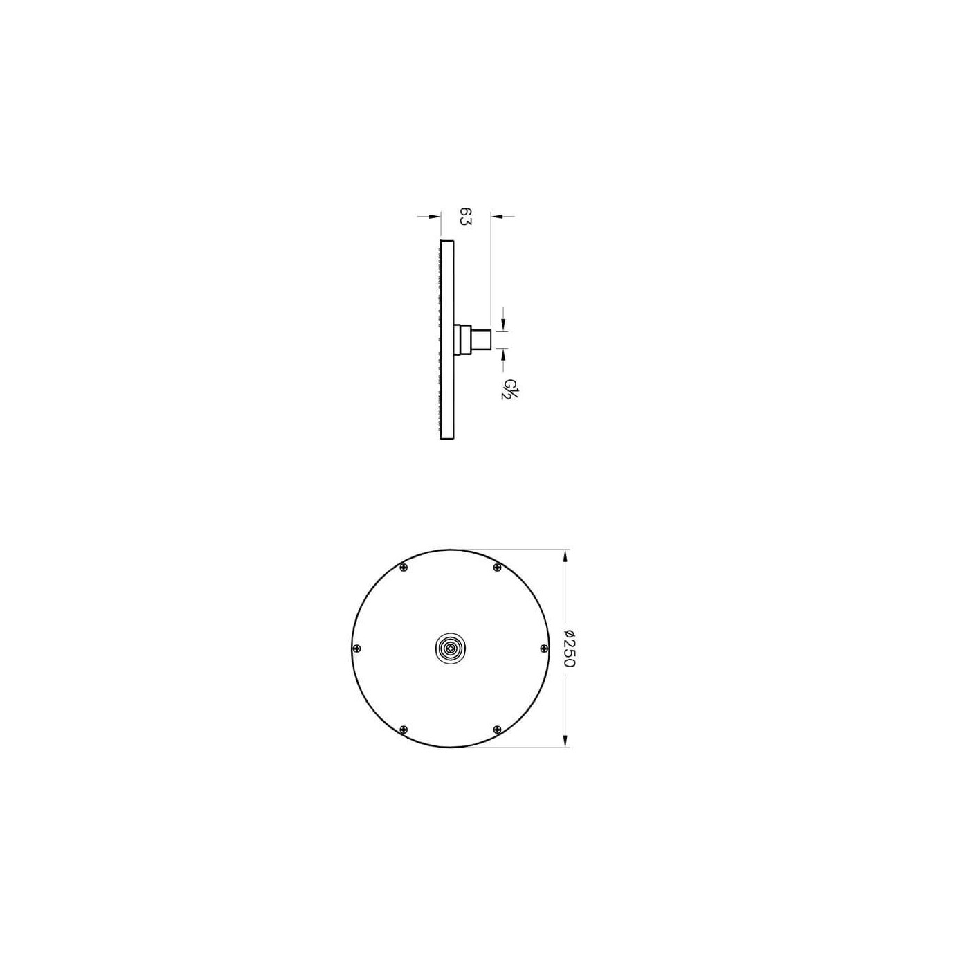 Deszczownica Okrągła Vichy XL 250 A45638 Vitra Deszczownica Okrągła Vichy XL 250 A45638 Vitra