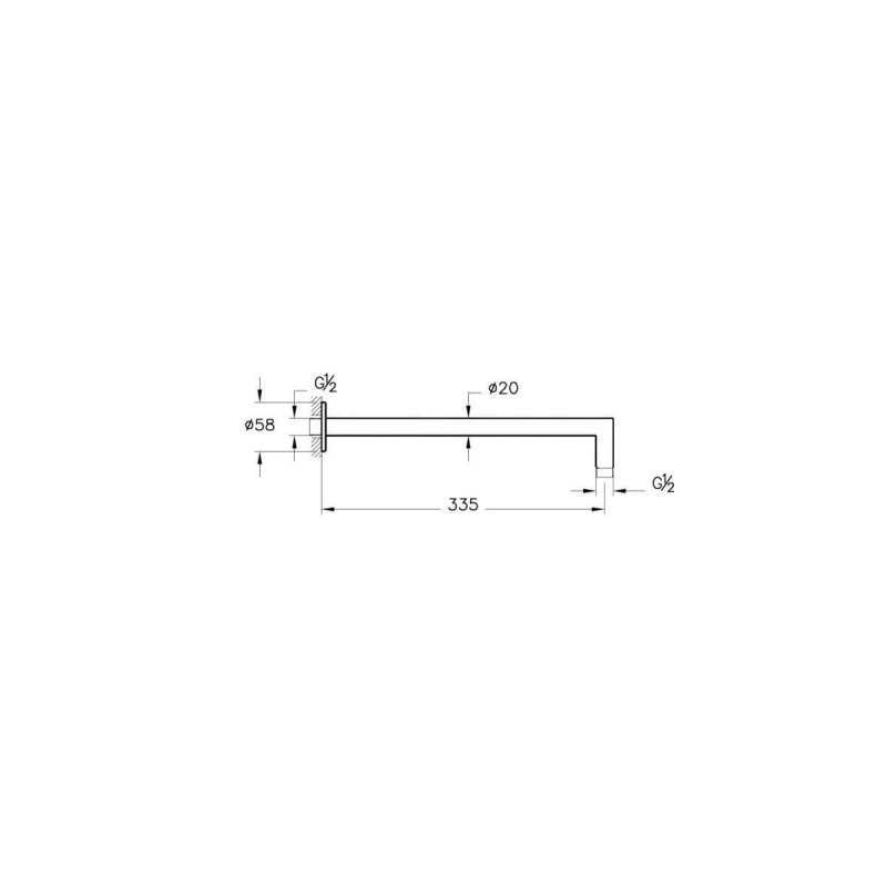 Ramię Deszczownicy Origin Copper A4263126 Vitra Ramię Deszczownicy Origin Copper A4263126 Vitra