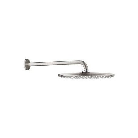 Deszczownica Z Ramieniem 380 mm 1 Strumień Rainshower Cosmopolitan Stal Nierdzewna 26066DC0 Grohe