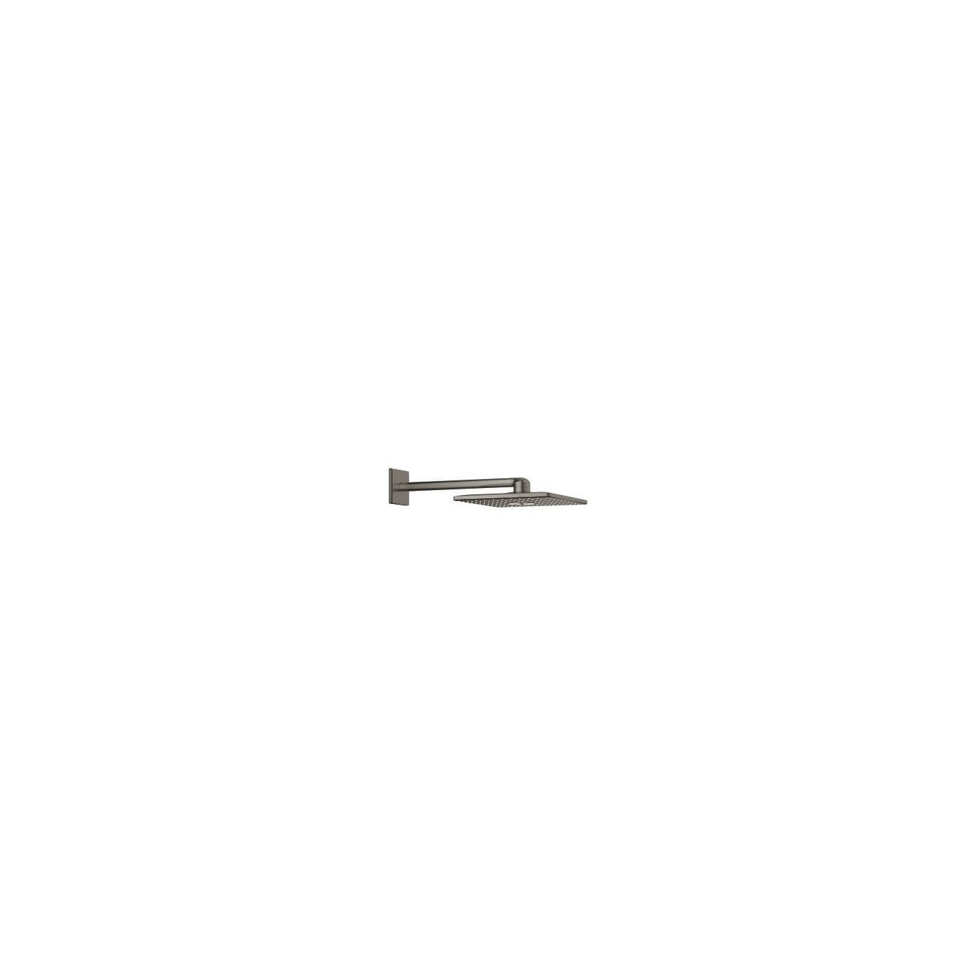 Deszczownica Z Ramieniem 430 mm 2 Strumienie Rainshower SmartActive 310 Cube Brushed Hard Graphite 26479AL0 Grohe Deszczownica Z Ramieniem 430 mm 2 Strumienie Rainshower SmartActive 310 Cube Brushed Hard Graphite 26479AL0 Grohe