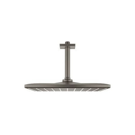 Deszczownica Z Przepustem Stropowym 142 mm 1 Strumień Rainshower Mono 310 Cube Brushed Hard Graphite 26566AL0 Grohe