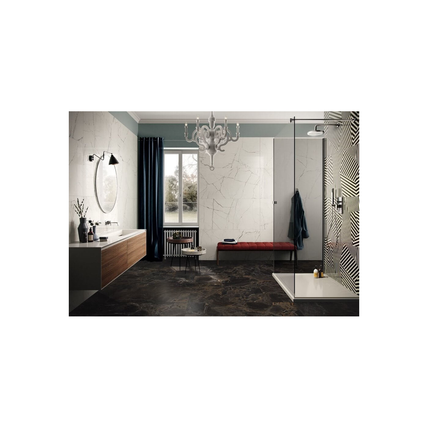 Płytka Podłogowa The Room Statuario VP6 MAT 120x120 Imola Płytka Podłogowa The Room Statuario VP6 MAT 120x120 Imola