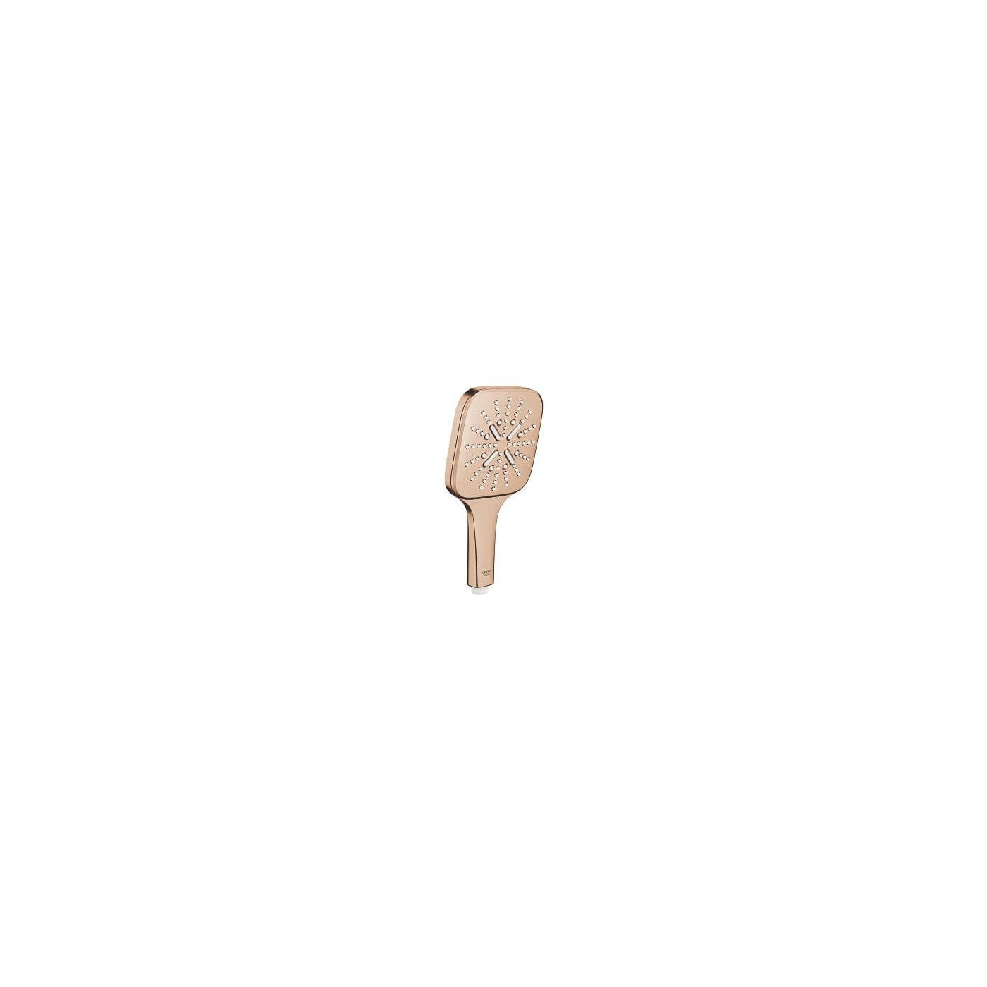 Prysznic Ręczny 3 Strumienie Rainshower SmartActive 130 Cube Brushed Warm Sunset 26582DL0 Grohe Prysznic Ręczny 3 Strumienie Rainshower SmartActive 130 Cube Brushed Warm Sunset 26582DL0 Grohe