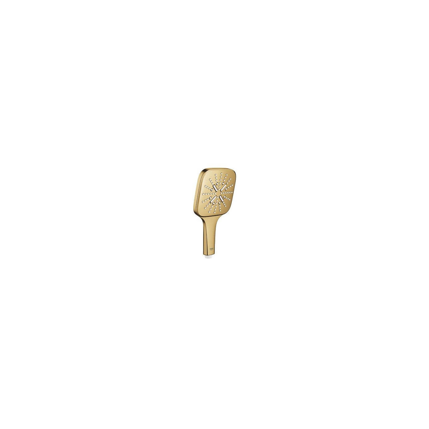 Prysznic Ręczny 3 Strumienie Rainshower SmartActive 130 Cube Brushed Cool Sunrise 26582GN0 Grohe Prysznic Ręczny 3 Strumienie Rainshower SmartActive 130 Cube Brushed Cool Sunrise 26582GN0 Grohe