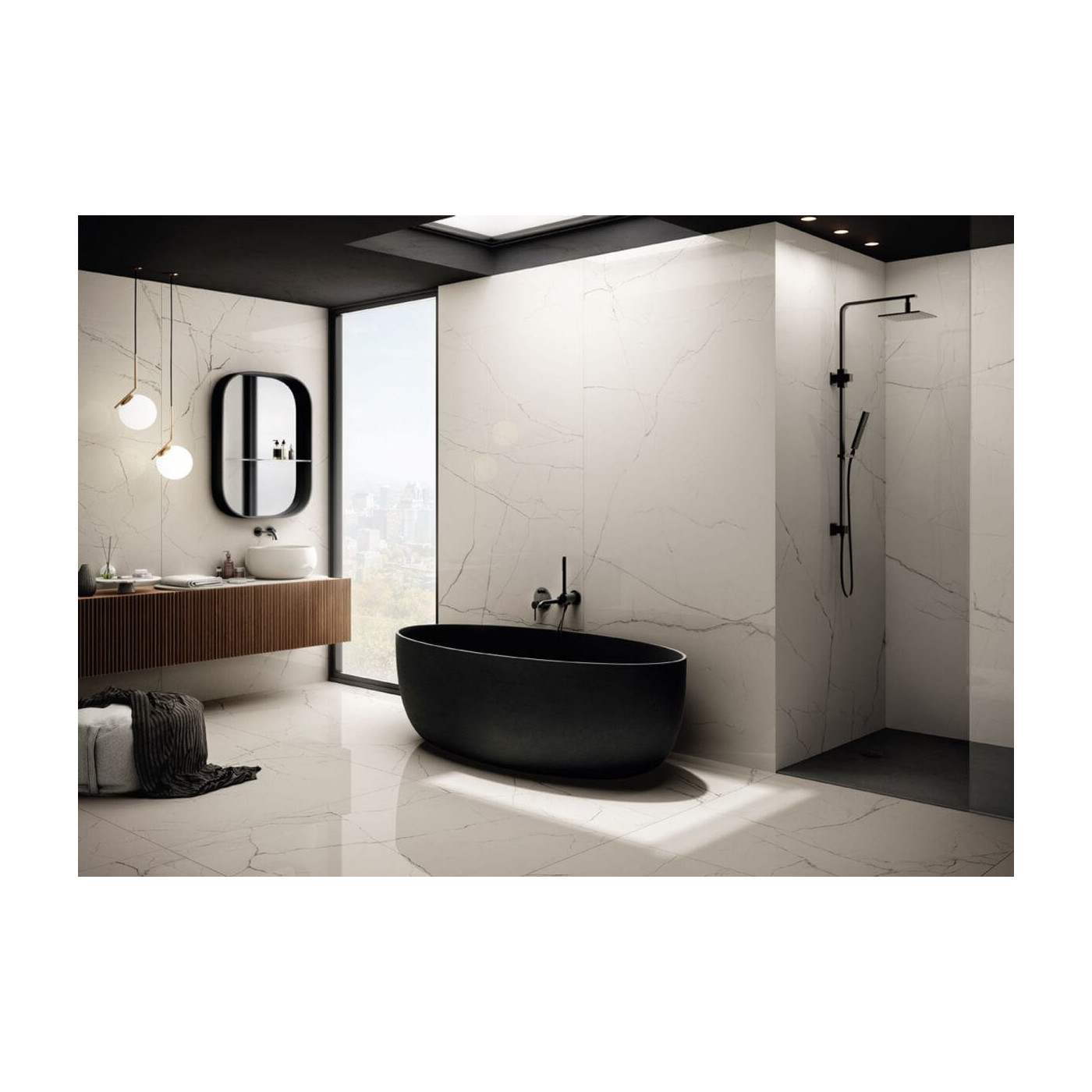 Płytka Podłogowa The Room Statuario VP6 MAT 120x120 Imola Płytka Podłogowa The Room Statuario VP6 MAT 120x120 Imola