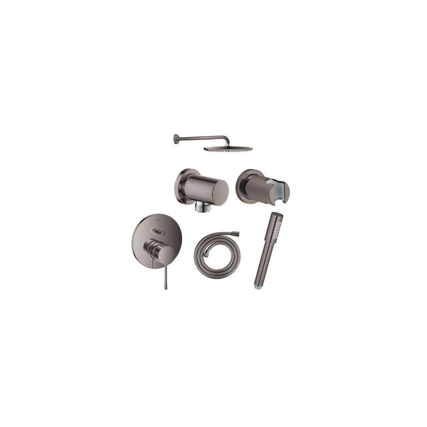 Zestaw Prysznicowy 6w1 Essence Hard Graphite Grohe Zestaw Prysznicowy 6w1 Essence Hard Graphite Grohe