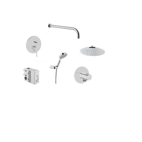 Zestaw Prysznicowy Podtynkowy Minimax Chrom Vitra