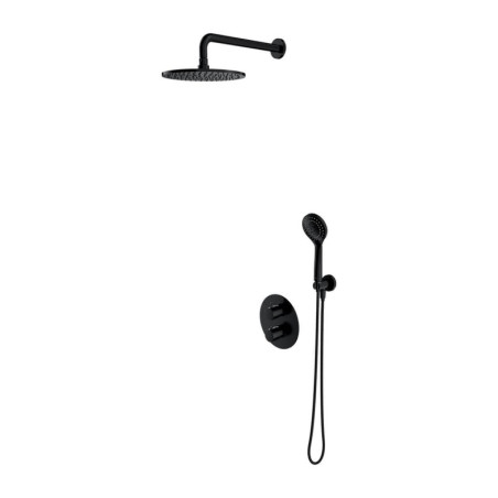 Termostatyczny System Prysznicowy Podtynkowy Y Czarny SYSYT05BL Omnires