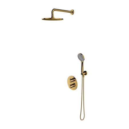 Termostatyczny System Prysznicowy Podtynkowy Y Złoty SYSYT05GL Omnires