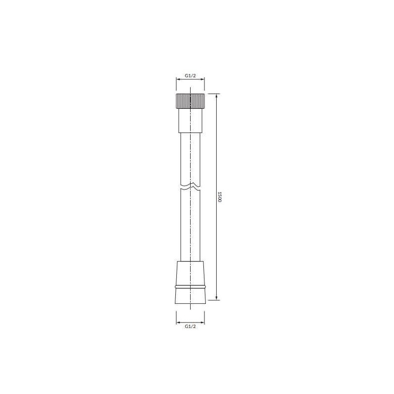 Wąż Prysznicowy Y 150 cm Złoty Szczotkowany 029GLB Omnires Wąż Prysznicowy Y 150 cm Złoty Szczotkowany 029GLB Omnires