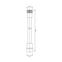 Wąż Prysznicowy Y 150 cm Nikiel 029NI Omnires Wąż Prysznicowy Y 150 cm Nikiel 029NI Omnires