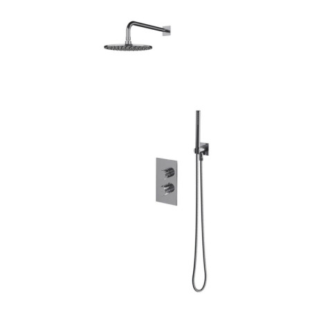 Termostatyczny System Prysznicowy Podtynkowy Contour Chrom SYSCT11CR Omnires