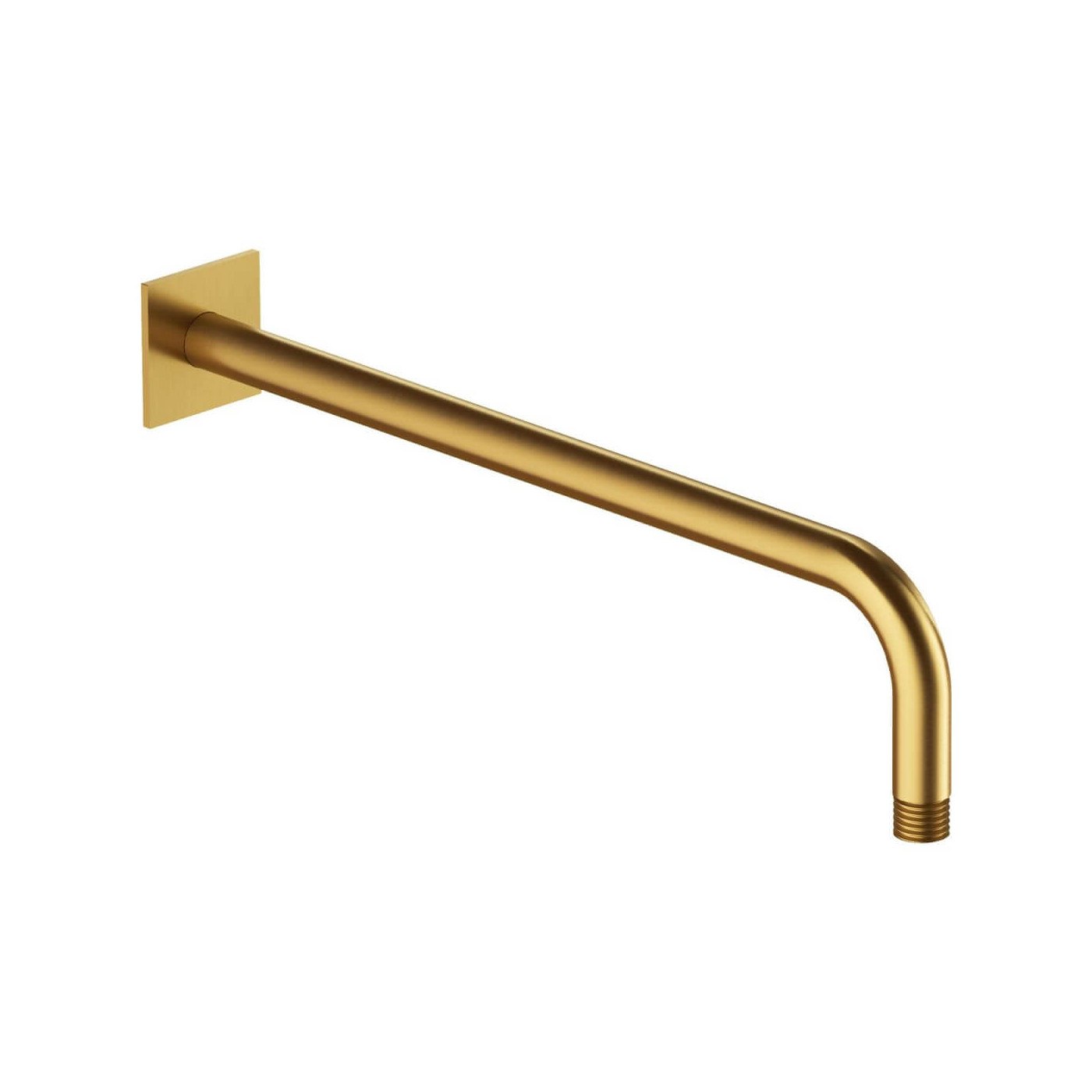 Ramię Prysznicowe 40cm Contour Złoty Szczotkowany RA01C/KGLB Omnires Ramię Prysznicowe 40cm Contour Złoty Szczotkowany RA01C/KGLB Omnires