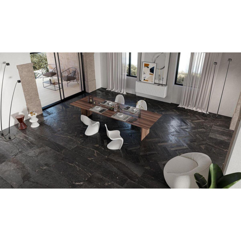 Płytka Ibla Nera Lappato 30x119,5 Piemme Płytka Ibla Nera Lappato 30x119,5 Piemme