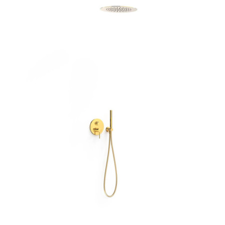 Zestaw Natryskowy Z Baterią Podtynkową Rapid-BoxStudy Złoto 26228005OR Tres