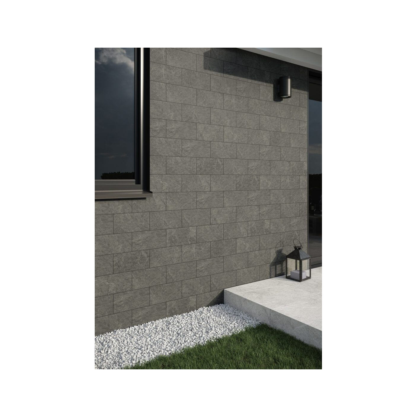 Płytka Torstone Grafit Dekor 14,8x30 Cerrad Płytka Torstone Grafit Dekor 14,8x30 Cerrad