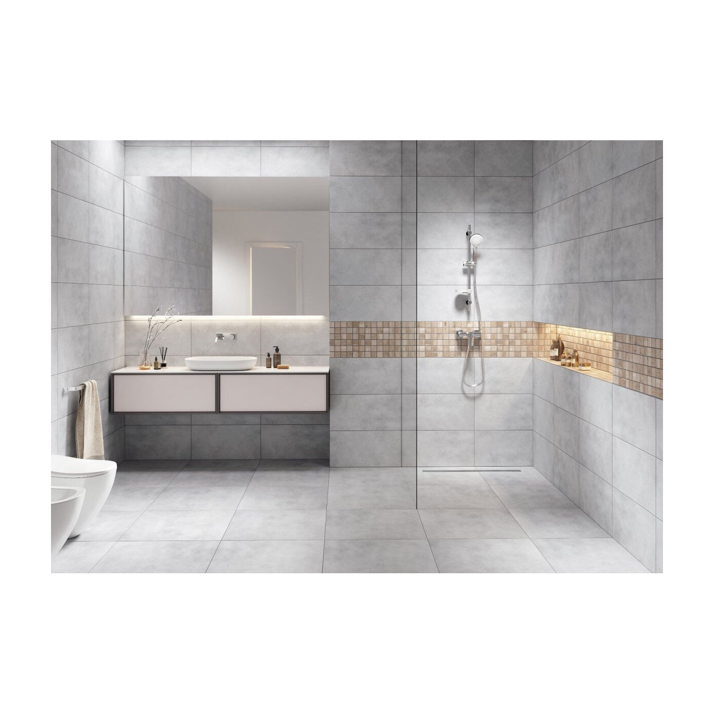 Mozaika Mattina Sabbia 29,7x29,7 Cerrad Mozaika Mattina Sabbia 29,7x29,7 Cerrad