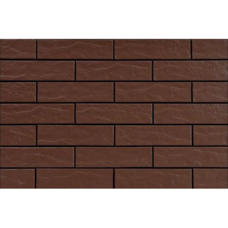 Elewacja Brąz Rustykalna 6,5x24,5 Cerrad