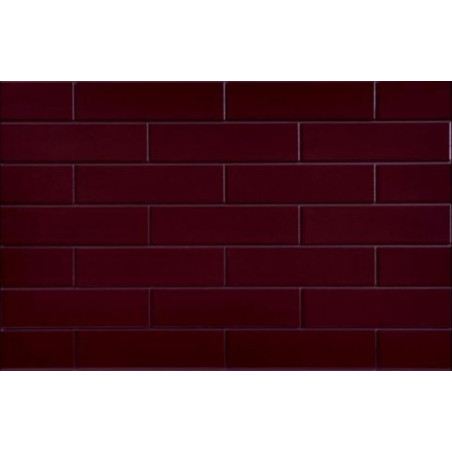 Elewacja Wiśniowa Szkliwiona 6,5x24,5 Cerrad