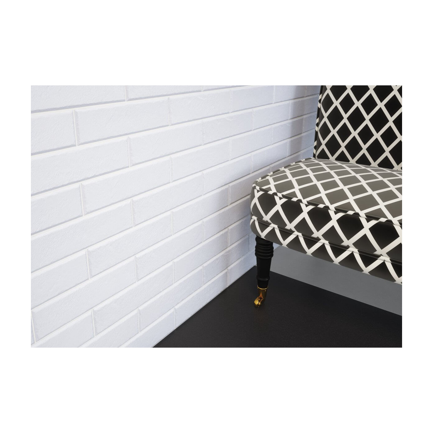 Płytka ścienna Foggia Bianco 6,5x24,5 Cerrad Płytka ścienna Foggia Bianco 6,5x24,5 Cerrad