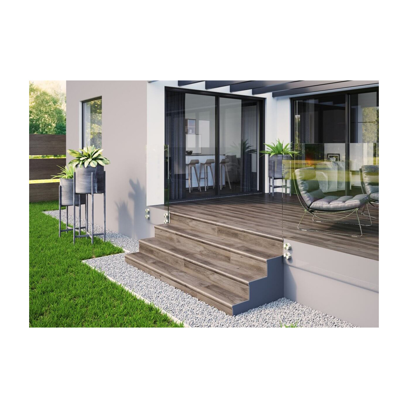 Stopnica V-shape Mattina Beige 32x120,2 Cerrad Stopnica V-shape Mattina Beige 32x120,2 Cerrad