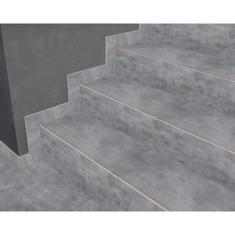 Stopnica Batista Steel Lappato 29,7x59,7 Cerrad Stopnica Batista Steel Lappato 29,7x59,7 Cerrad