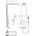 Panel Prysznicowy Puravida Raindance Lift 27008400 Hansgrohe Panel Prysznicowy Puravida Raindance Lift 27008400 Hansgrohe