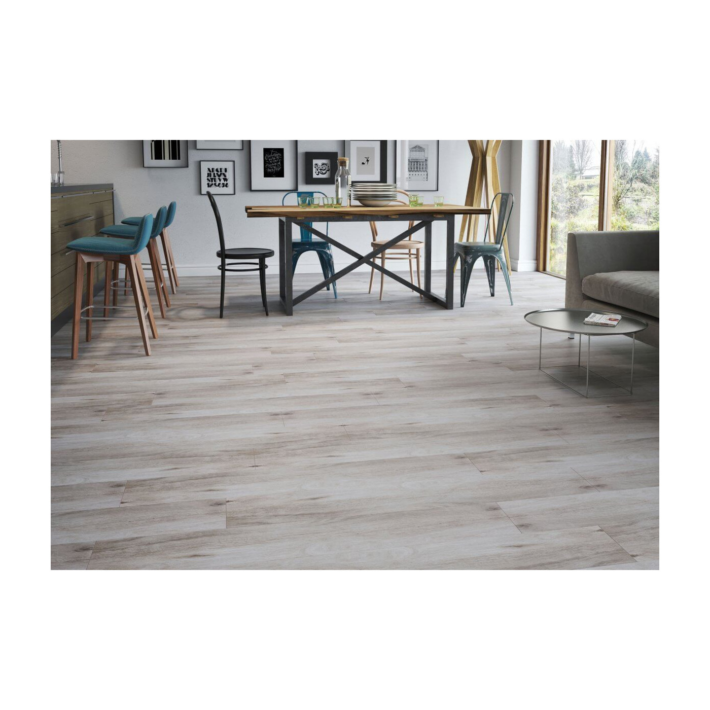 Płytka Mattina Bianco 29,7x120,2 Cerrad Płytka Mattina Bianco 29,7x120,2 Cerrad