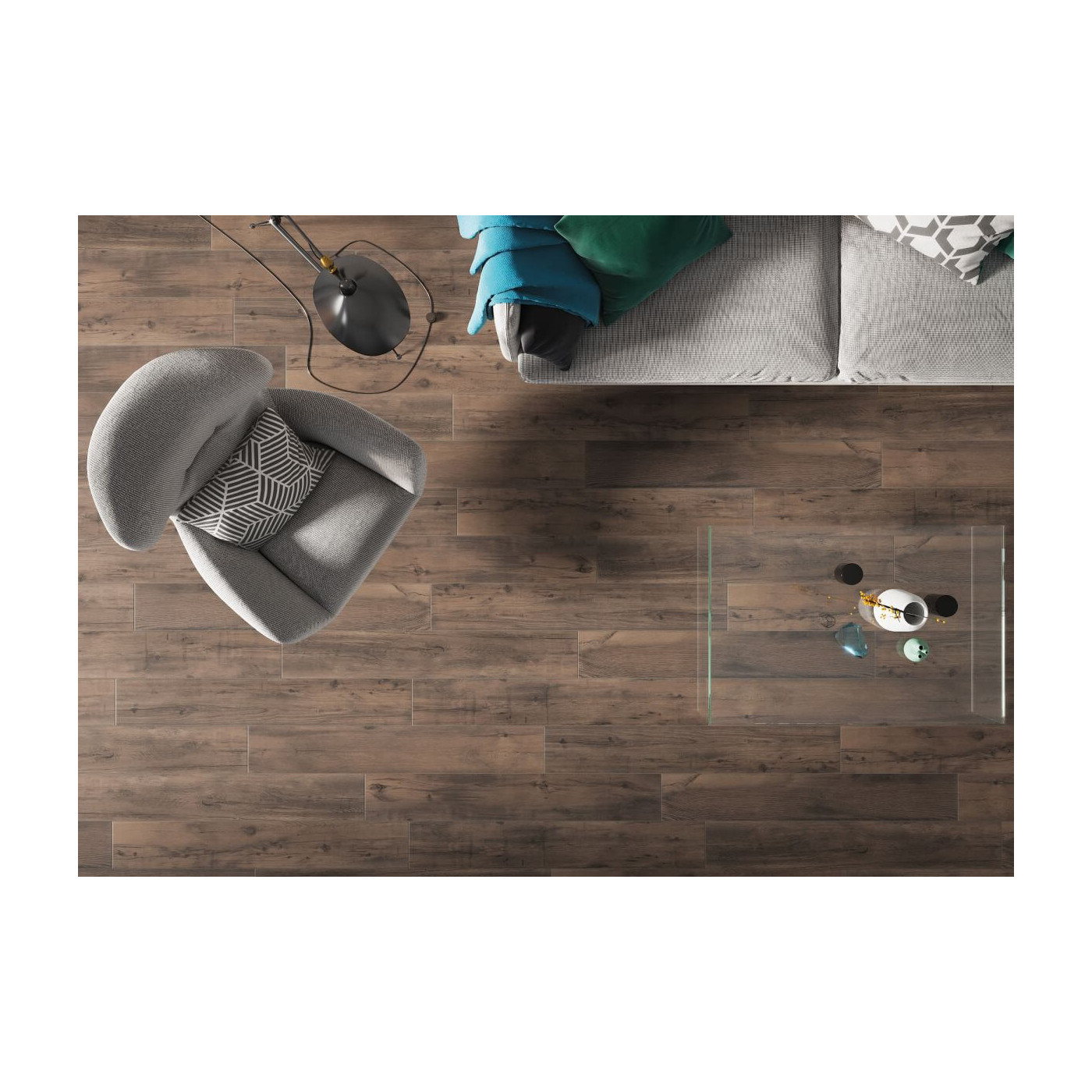Płytka Tonella Brown 19,3x120,2 Cerrad Płytka Tonella Brown 19,3x120,2 Cerrad