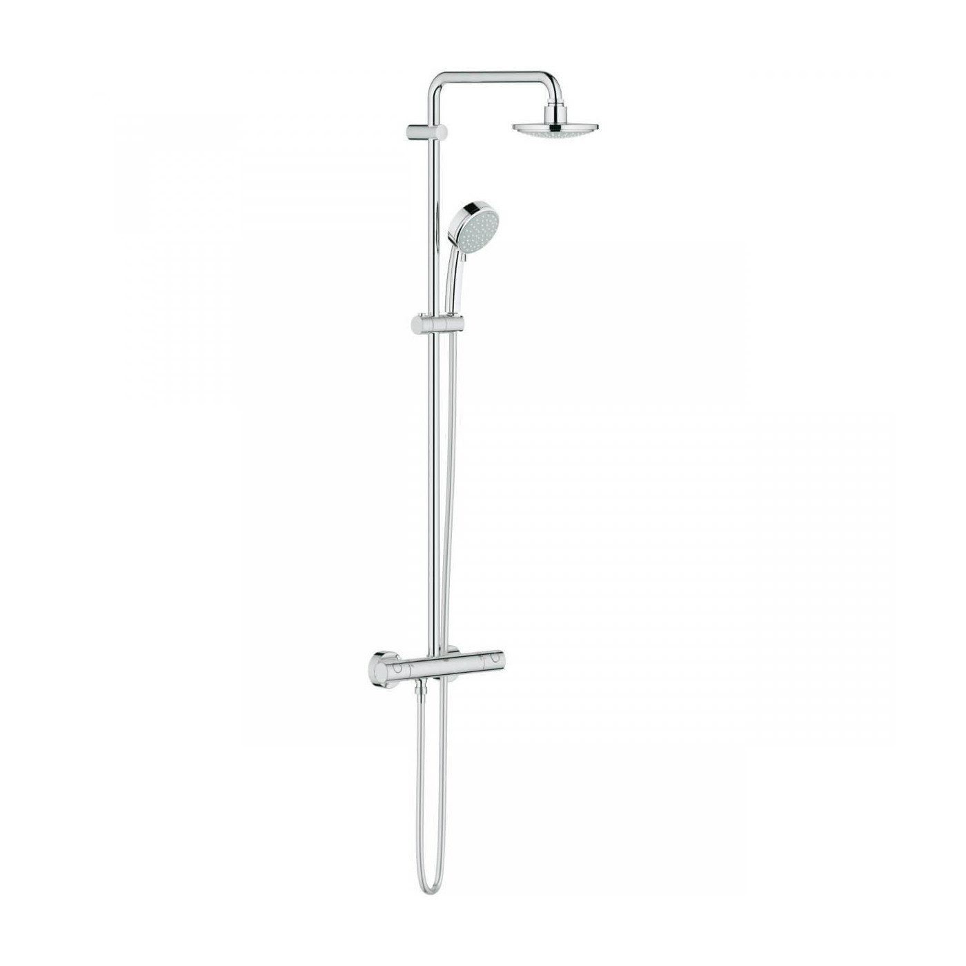 System Prysznicowy Z Termostatem Do Montażu Ściennego Tempesta Cosmopolitan 160 27922000 Grohe System Prysznicowy Z Termostatem Do Montażu Ściennego Tempesta Cosmopolitan 160 27922000 Grohe