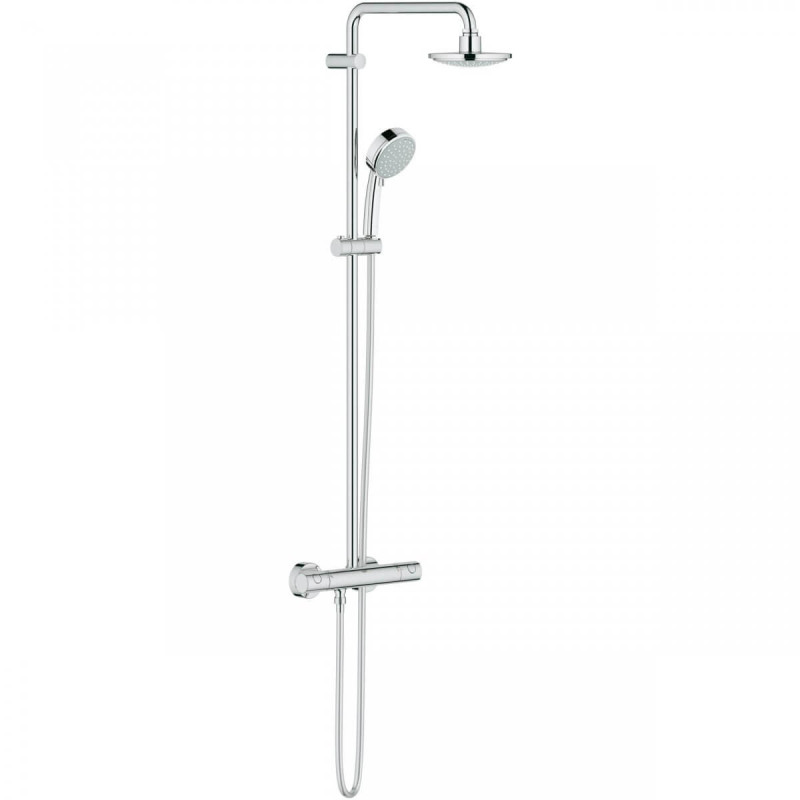 System Prysznicowy Z Termostatem Do Montażu Ściennego Tempesta Cosmopolitan 160 27922000 Grohe System Prysznicowy Z Termostatem Do Montażu Ściennego Tempesta Cosmopolitan 160 27922000 Grohe