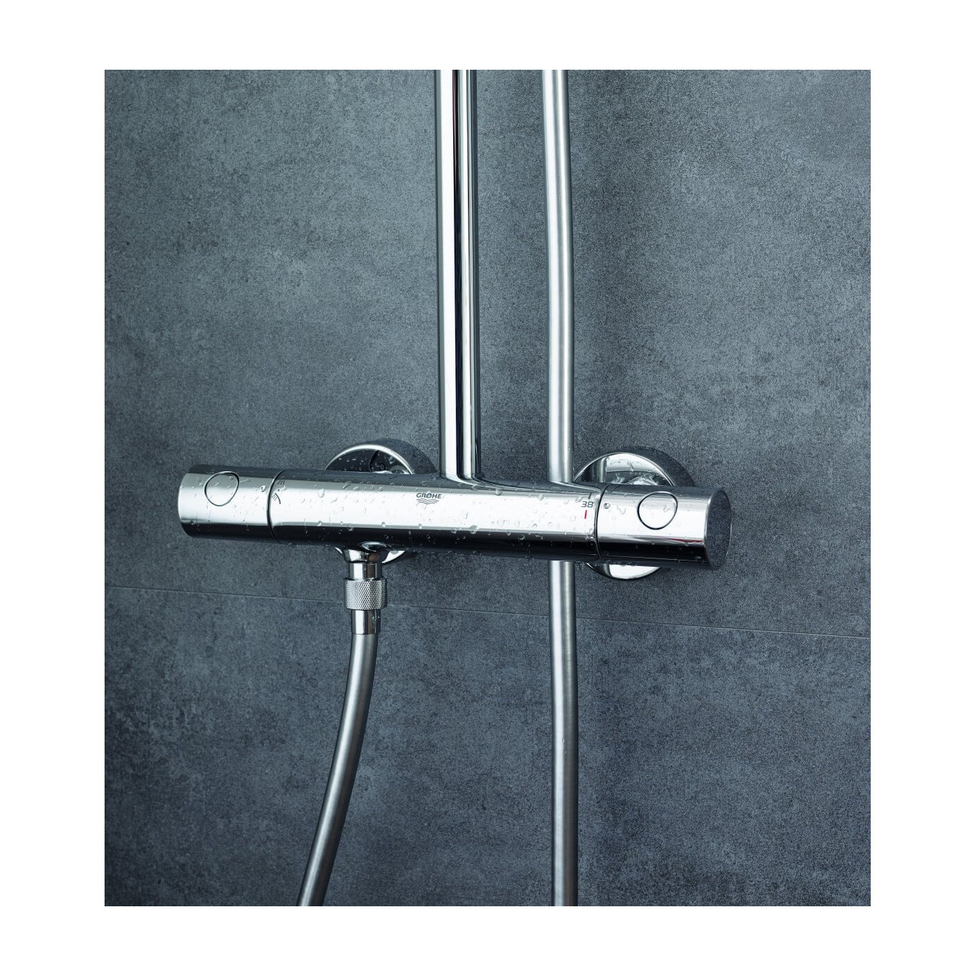 System Prysznicowy Z Termostatem Do Montażu Ściennego Tempesta Cosmopolitan 160 27922000 Grohe System Prysznicowy Z Termostatem Do Montażu Ściennego Tempesta Cosmopolitan 160 27922000 Grohe
