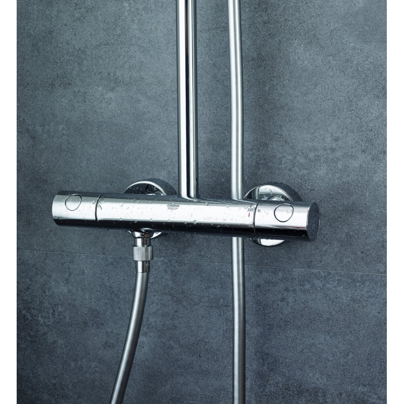 System Prysznicowy Z Termostatem Do Montażu Ściennego Tempesta Cosmopolitan 160 27922000 Grohe System Prysznicowy Z Termostatem Do Montażu Ściennego Tempesta Cosmopolitan 160 27922000 Grohe
