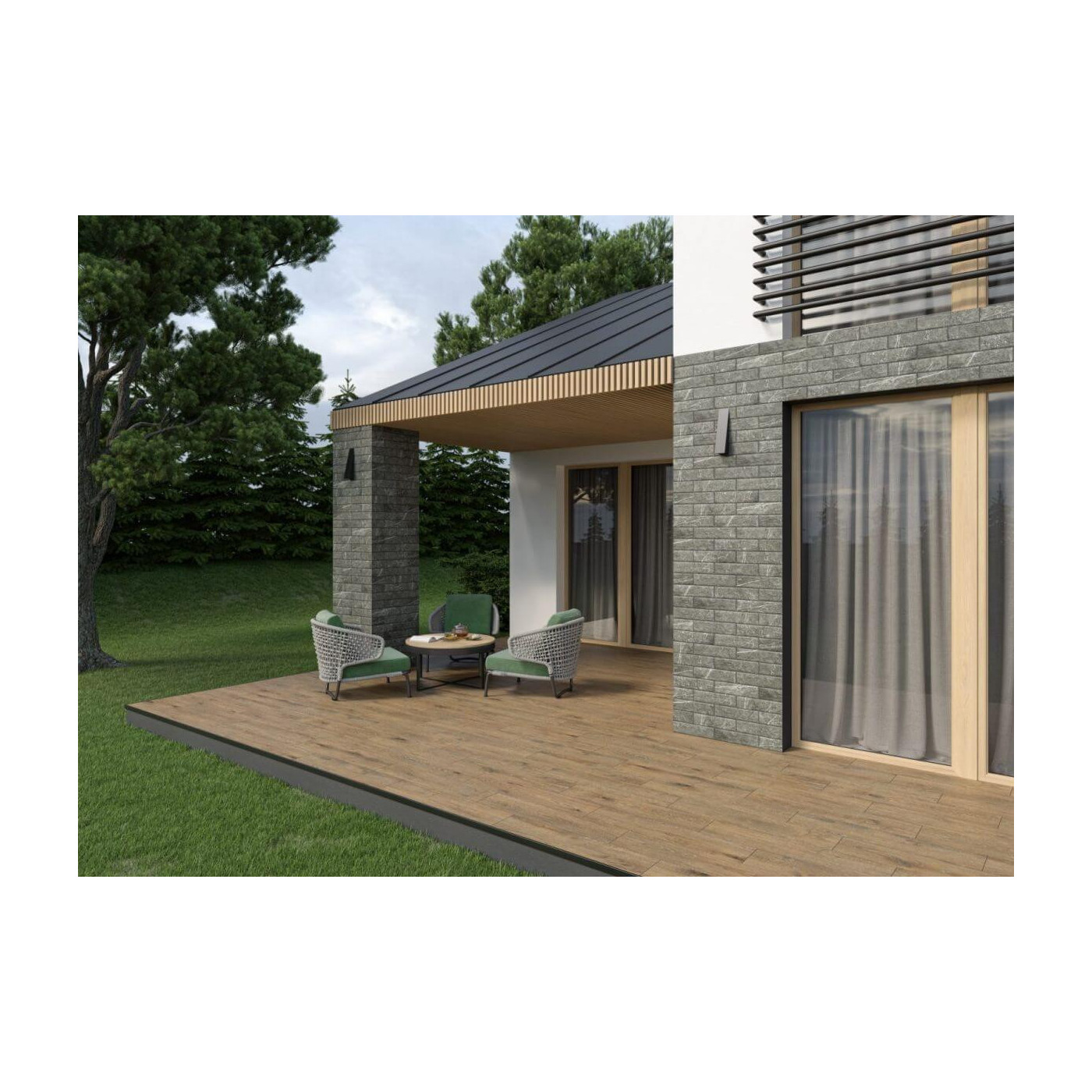 Płytka Listria Marrone 17,5x80 Cerrad Płytka Listria Marrone 17,5x80 Cerrad