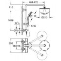 Zestaw Prysznicowy Euphoria XXL 27964000 Grohe Zestaw Prysznicowy Euphoria XXL 27964000 Grohe