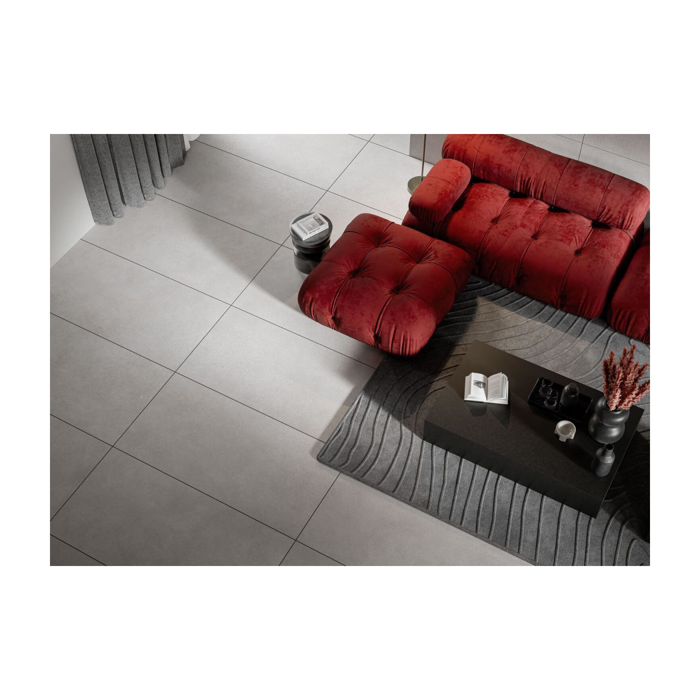 Płytka Podłogowa Modern Concrete Silver Silky Cristal 119,7x59,7 Cerrad x La Mania Home Płytka Podłogowa Modern Concrete Silver Silky Cristal 119,7x59,7 Cerrad x La Mania Home