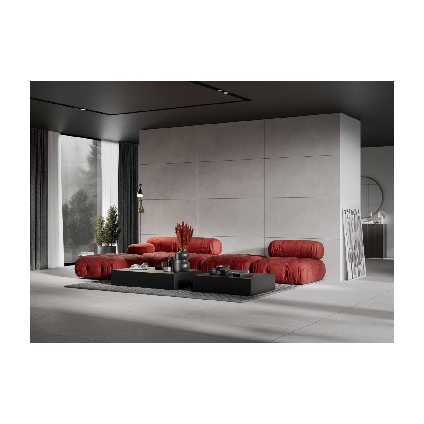 Płytka Podłogowa Modern Concrete Silver Silky Cristal 119,7x59,7 Cerrad x La Mania Home Płytka Podłogowa Modern Concrete Silver Silky Cristal 119,7x59,7 Cerrad x La Mania Home