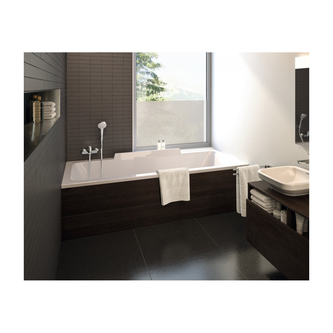 Zestaw Prysznicowy Croma Select E Vario 26425400 Hansgrohe Zestaw Prysznicowy Croma Select E Vario 26425400 Hansgrohe