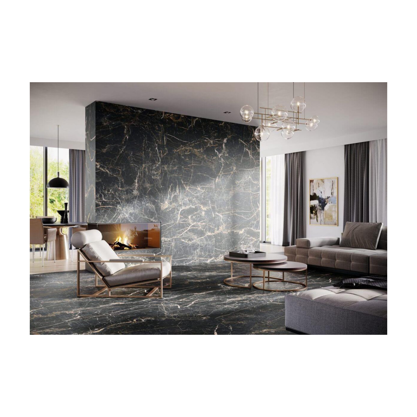 Płytka Marquina Gold Mat 119,7x59,7 Cerrad Płytka Marquina Gold Mat 119,7x59,7 Cerrad
