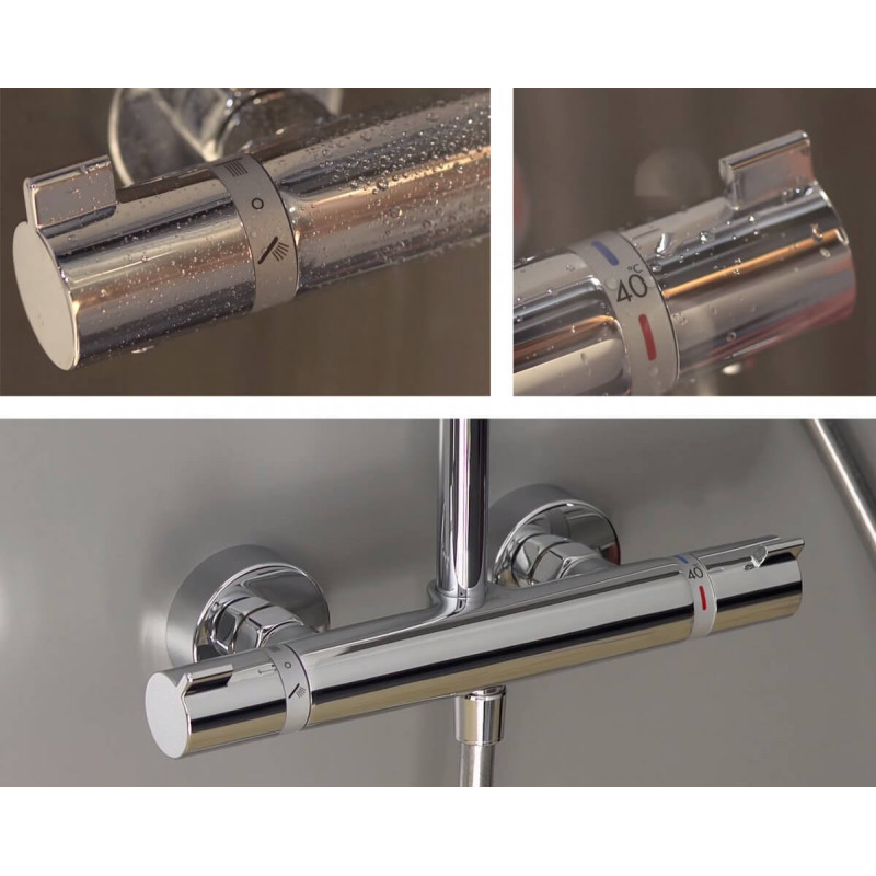 Zestaw Prysznicowy Croma E180 27256400 Hansgrohe Zestaw Prysznicowy Croma E180 27256400 Hansgrohe