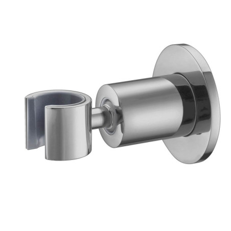 Uchwyt Na Słuchawkę Prysznicową Rio Nikiel Szczotkowany 04090N Emporia