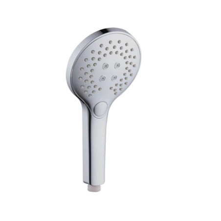 Słuchawka Prysznicowa Okrągła 3-Funkcyjna Rio Nikiel Szczotkowany 040731N Emporia