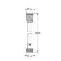 Wąż Prysznicowy 150 cm Vitalioflex Trend Czarny Mat 287412432 Grohe Wąż Prysznicowy 150 cm Vitalioflex Trend Czarny Mat 287412432 Grohe