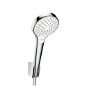 Zestaw Prysznicowy Croma Select S Vario/Porter's Biały-Chrom 26421400 Hansgrohe Zestaw Prysznicowy Croma Select S Vario/Porter's Biały-Chrom 26421400 Hansgrohe