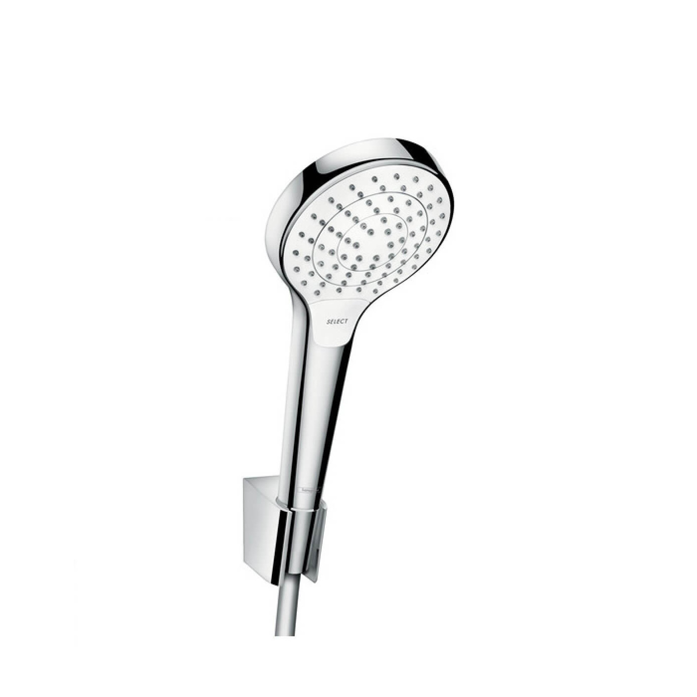 Zestaw Prysznicowy Croma Select S Vario/Porter's Biały-Chrom 26421400 Hansgrohe Zestaw Prysznicowy Croma Select S Vario/Porter's Biały-Chrom 26421400 Hansgrohe