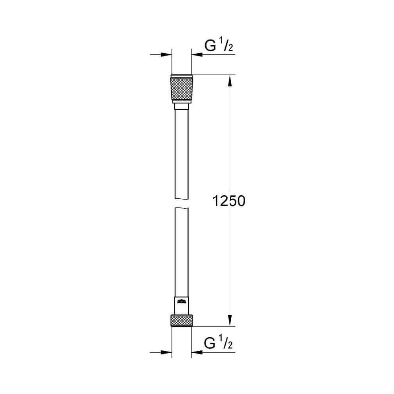 Wąż Prysznicowy Silverflex Twistfree 1,25m Hard Graphite 28362A01 Grohe Wąż Prysznicowy Silverflex Twistfree 1,25m Hard Graphite 28362A01 Grohe