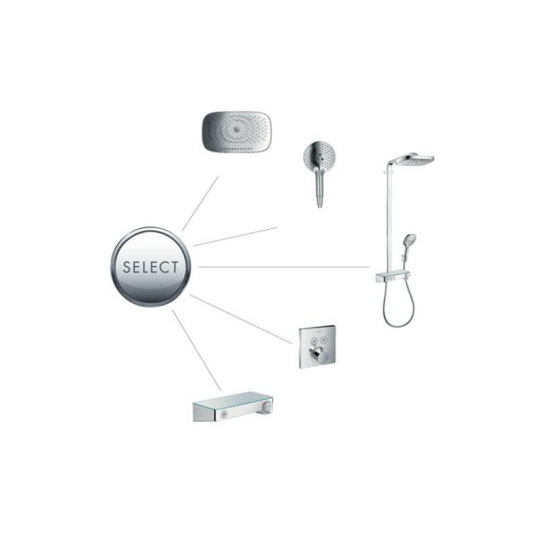 Zestaw Prysznicowy Select E 360 Raindance 27127400 Hansgrohe Zestaw Prysznicowy Select E 360 Raindance 27127400 Hansgrohe