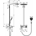 Zestaw Prysznicowy Select E 360 Raindance 27127400 Hansgrohe Zestaw Prysznicowy Select E 360 Raindance 27127400 Hansgrohe