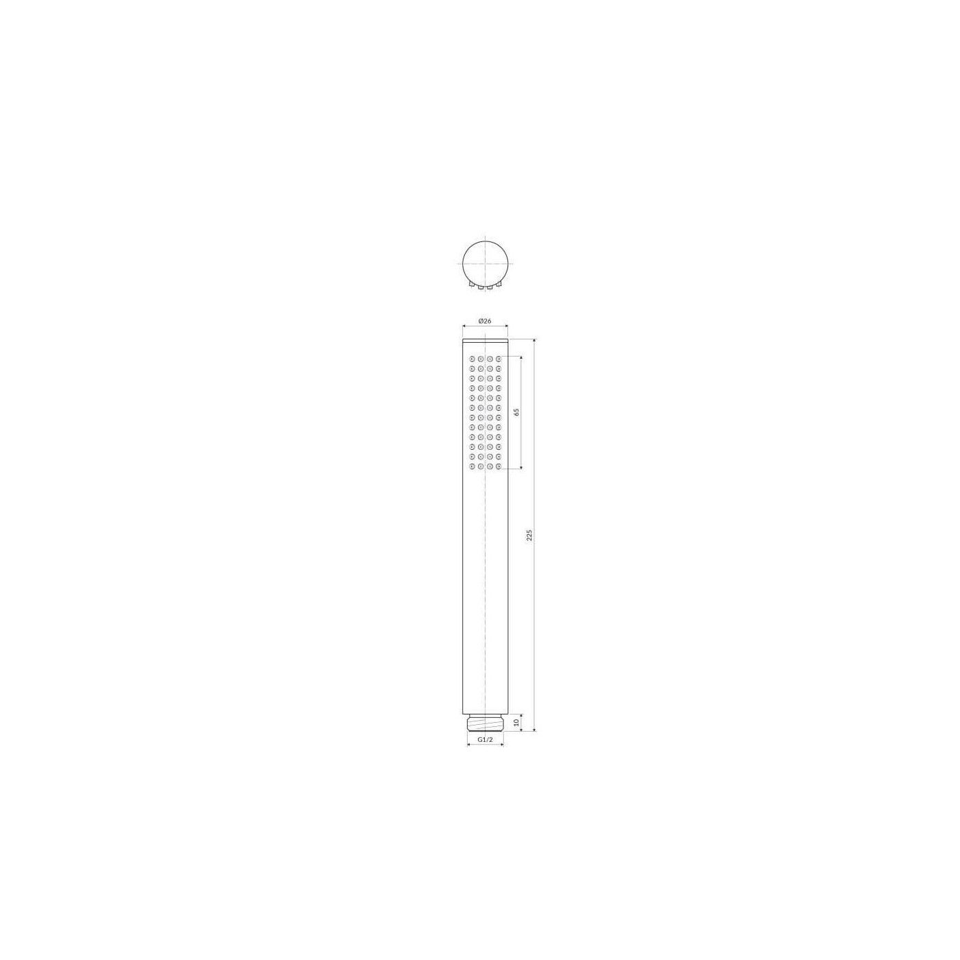 Rączka Prysznicowa Microphonex Złoty MICROPHONEX-RGL Omnires Rączka Prysznicowa Microphonex Złoty MICROPHONEX-RGL Omnires
