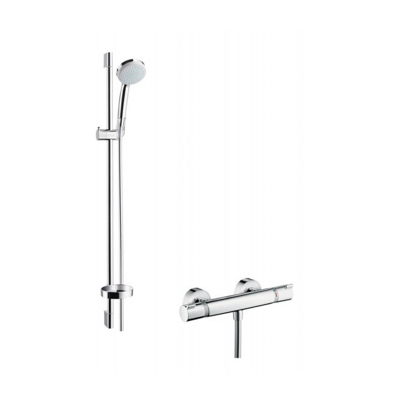 Zestaw Prysznicowy Croma Vario/Ecostat Comfort Combi 27035000 Hansgrohe Zestaw Prysznicowy Croma Vario/Ecostat Comfort Combi 27035000 Hansgrohe